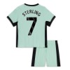 Maillot de Supporter Chelsea Sterling 7 Troisième 2023-24 Pour Enfant